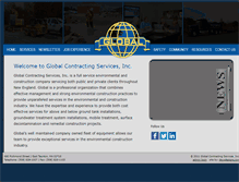 Tablet Screenshot of globalcontractingservices.com